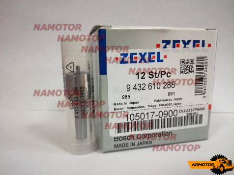 Распылитель NP-DLLA157PN090, 105017-0900, 9 432 610 288. NISSAN DIESEL. 16620-54T01 BD30 ZEXEL
